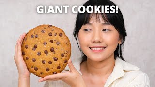 Giant cookies yang lagi viral!