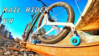 RAIL BIKE - Version 4 - We figured it out - The Trail-2-Rail Rider - Building my own railbike