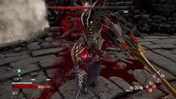 CODE VEIN - Skull King( Solo NG+ enhanced difficulty ) 21 tries later
