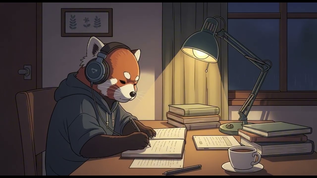 Red Panda Lofi - For Study & Relax