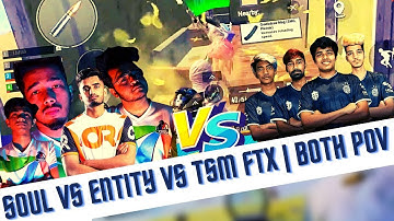 Soul Vs Entity Vs TSM FTX | Regaltos 1v3 Entity | Mortal 1v2 | Soul Vs Tapatap |Both POV
