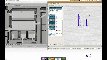 Wubble 2D Navigation Demo (Gazebo Simulation)