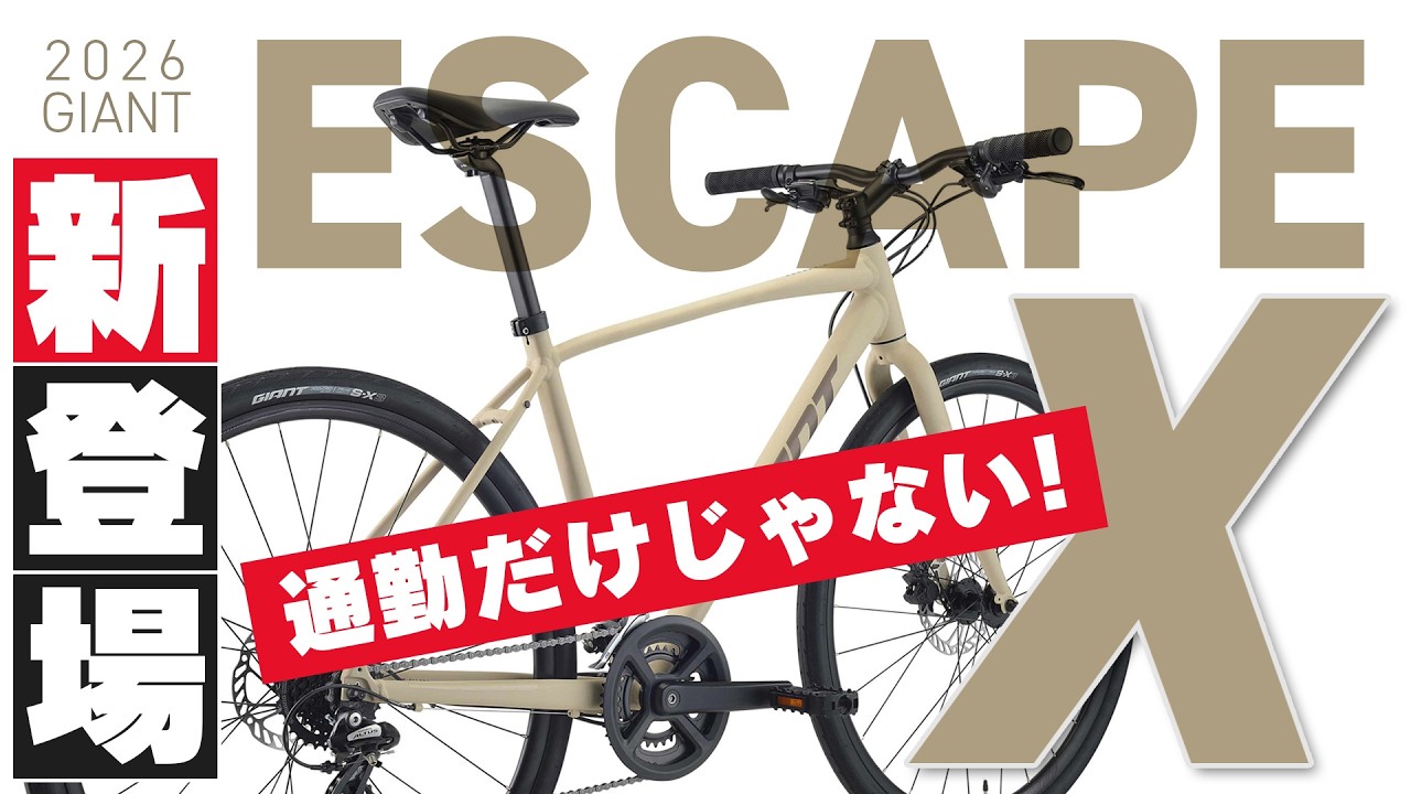 2026 Model] GIANT ESCAPE X: A Complete Guide | A Cross Bike Not