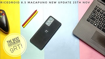 OnePlus 9rt Android 13 new update Ricedroid 8.5: Crossing all limits!