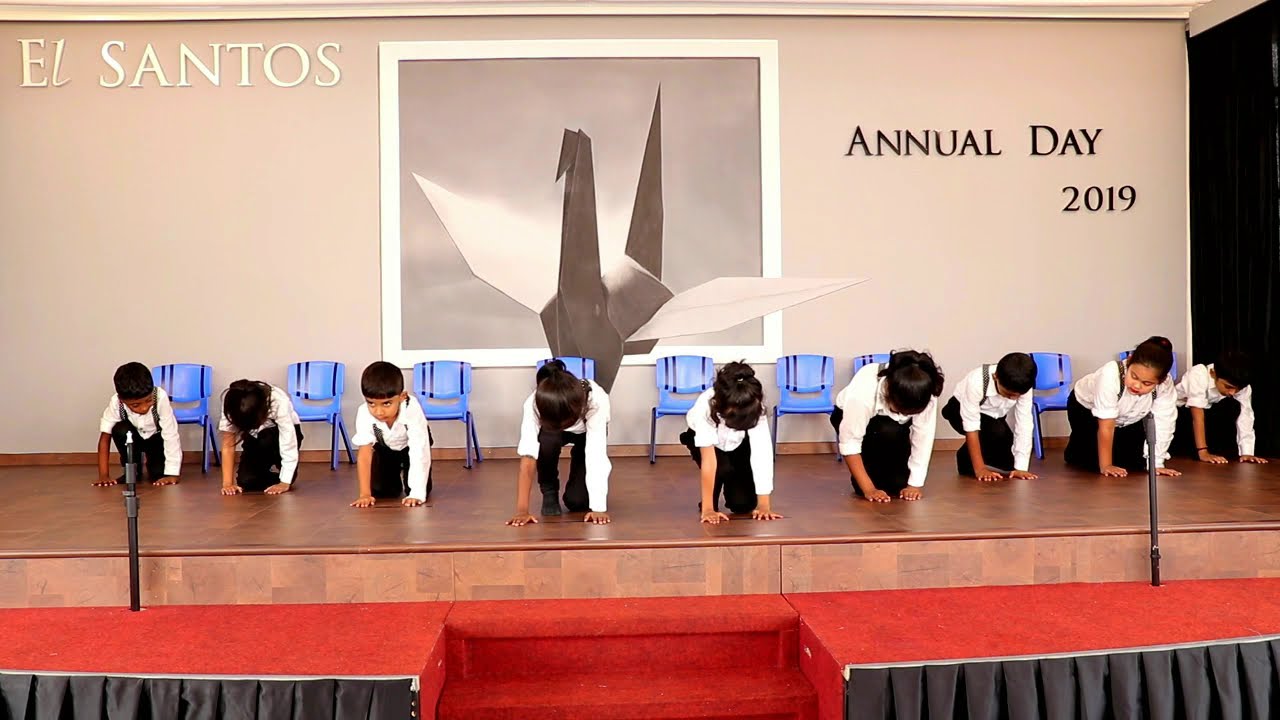 Kindergarten Children perform to the song 