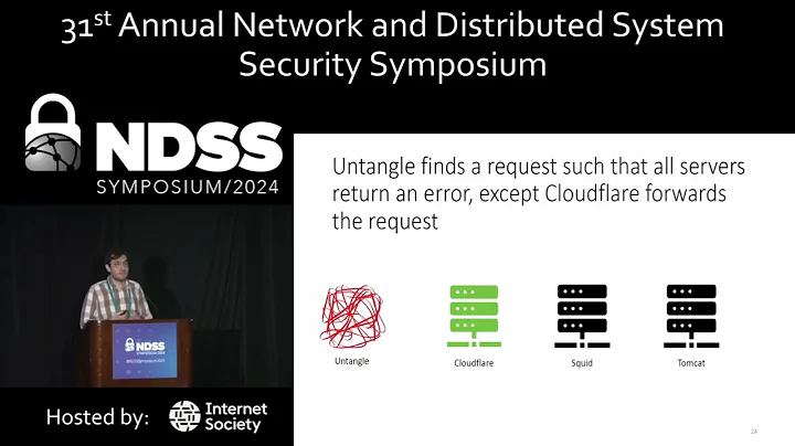 NDSS 2024 - Untangle: Multi-Layer Web Server Fingerprinting