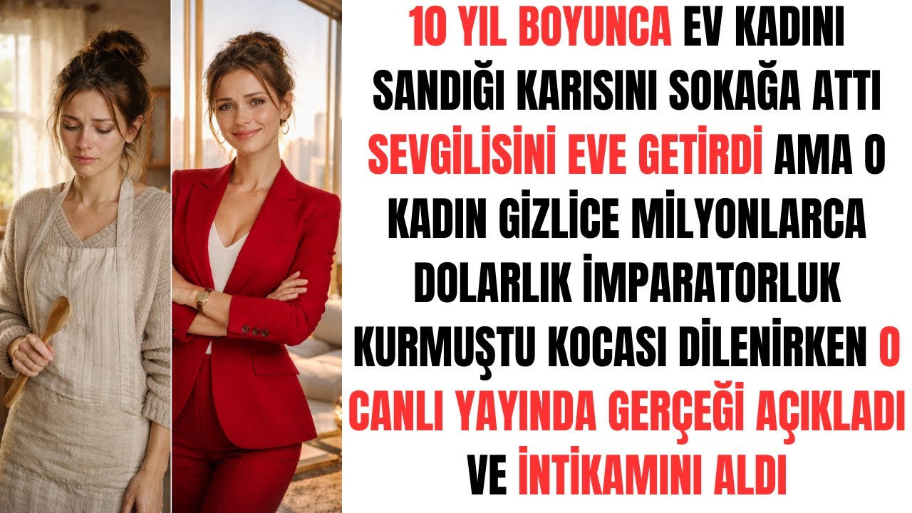 KOCAM BENİ YEMEKHANEDE ÇALIŞ DEYİP KOVDU AMA GİZLİCE MİLYONER OLDUĞUMU BİLMİYORDU