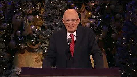President Dallin H. Oaks talk from the 2022 First Presidency Christmas devotional