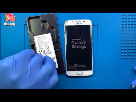 Samsung Galaxy S6 Edge -akun vaihto