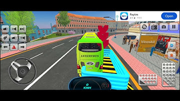 euro coach bus simulator 😱🚌 || new coach bus simulator part-3 Android gameplay 