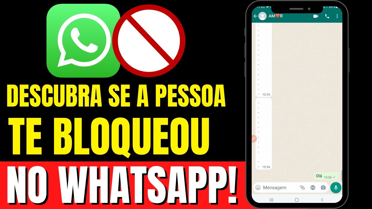 COMO SABER SE UMA PESSOA TE BLOQUEOU NO WHATSAPP - YouTube