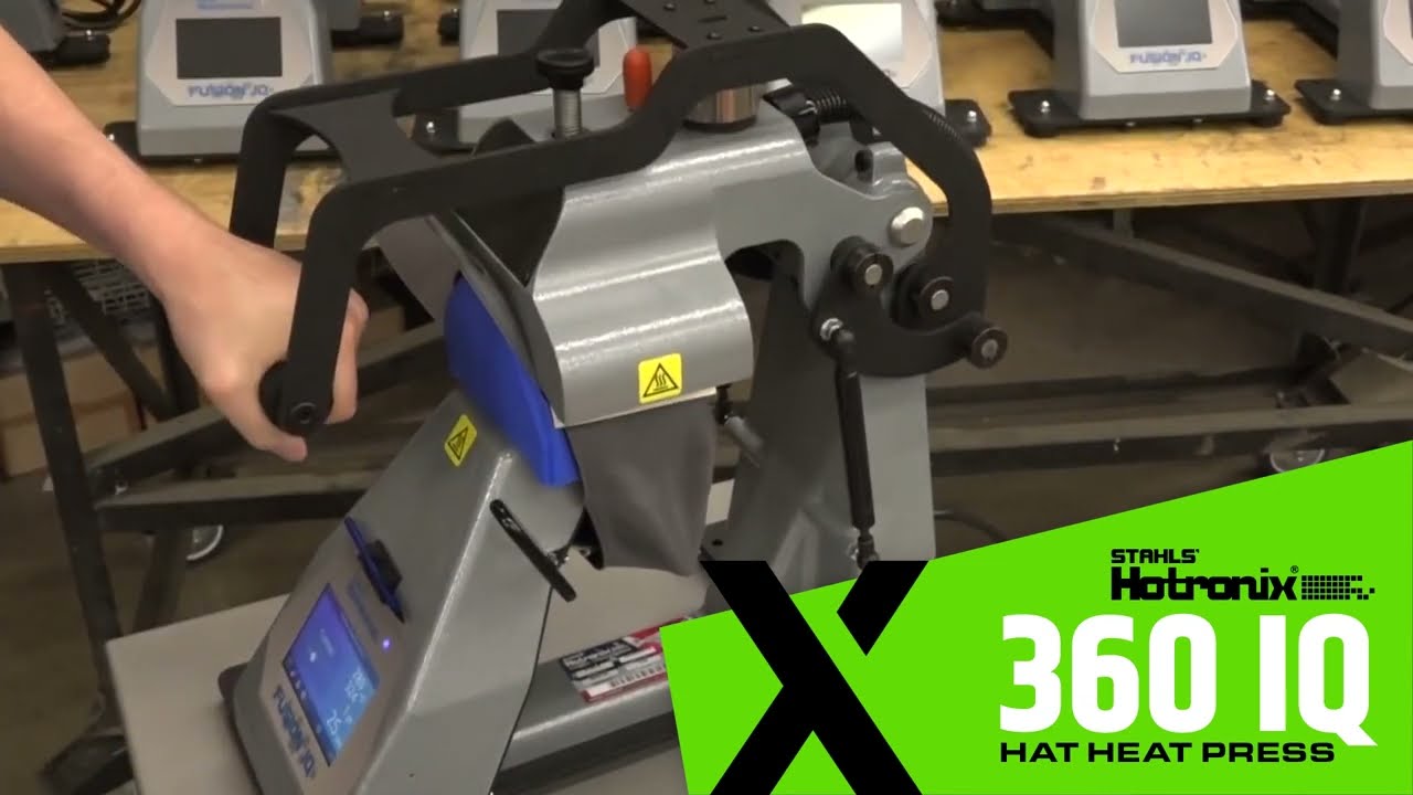 Hotronix® 360 IQ® Hat Press at CT Hobby - Who says it's only for hats?