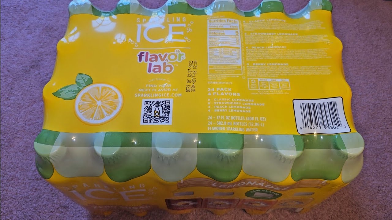 Costco Sale Item Review Sparkling Ice Flavor Lab Classic Strawberry