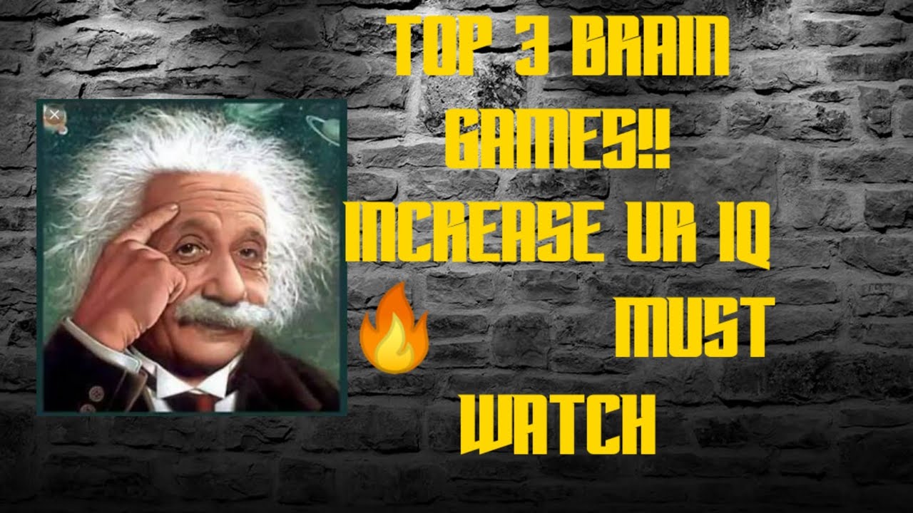 TOP 3 ANDROID BRAIN GAMES!! IQ TEST // ENTERTAINO GAMERZ