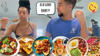 Smoove Made BREAKFAST For DINNER | Have Dinner With Us!