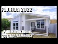 Palm Harbor Homes "Cottage Farmhouse" Manufactured Home Tour Florida 2022 Price shown
