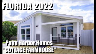 Palm Harbor Homes 'Cottage Farmhouse' Manufactured Home Tour Florida 2022 Price shown