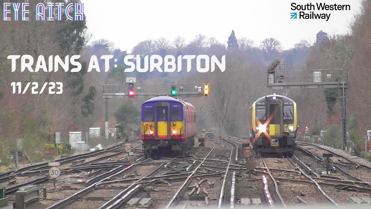 Trains at Surbiton  //  SWML  //  11/2/23