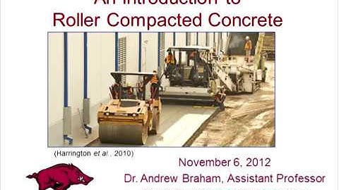 Pavinar: An Introduction to Roller Compacted Concrete