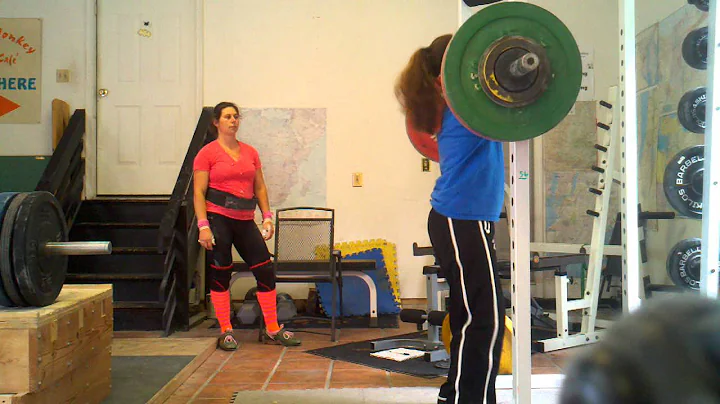 Kathleen O'Neill 101kg FSq @ MTHall 7-22-12