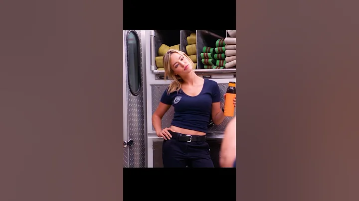 Helping Lucy with her publicity photos#tacoma FD #funny #comedy #viralvideo