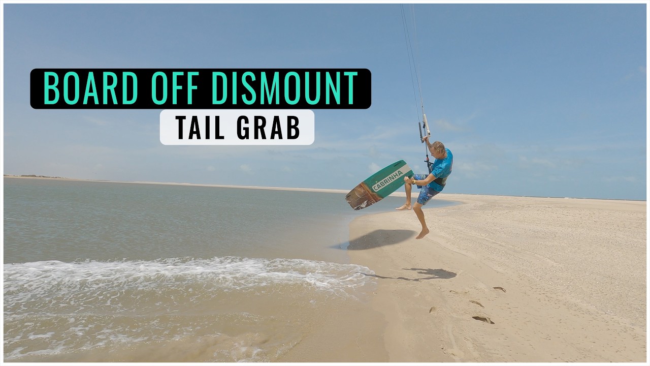 How To Tail Grab Board Off Dismount