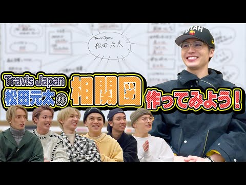 Travis Japan【松田元太の相関図】交友関係全てお見せします！