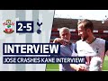 INTERVIEW | JOSE MOURINHO CRASHES HARRY KANE INTERVIEW TO PRAISE 'MAN OF THE MATCH'!