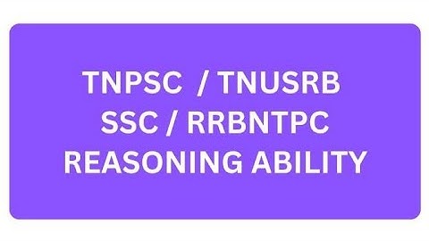 how to solve group2 and 2a preparation 📢  reasoning last minutes revision 💫 tnusrb si psychology
