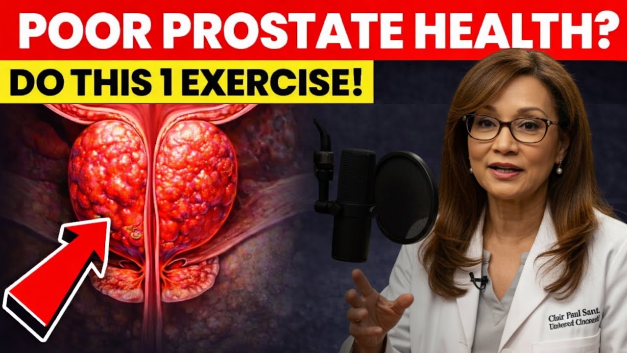 Urologist REVEALS: DO THIS 1 Exercise for Poor Prostate Health After 50 | Senior Health Tips