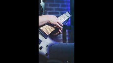 #shorts | Tapping melody on an 8 string guitar