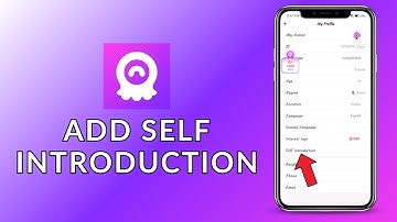 How to Add Self Introduction on Chamet? 2024 (Quick & Easy) | Chamet App