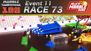 Marble Race: Marble Survival 100 - Race 73