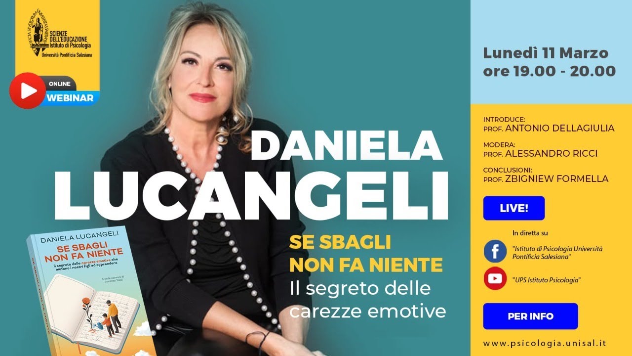 SE SBAGLI NON FA NIENTE - Il segreto delle carezze emotive 