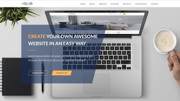 SOLID — Responsive Business Muse Template