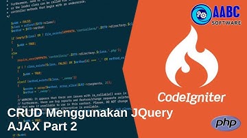 LIVE Coding: Buat Website dg CodeIgniter 11 - CRUD Menggunakan AJAX JQuery part 2