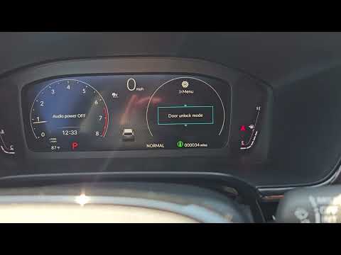 2026 Honda CR-V Door Lock / Unlock Settings / Walk Away Auto-Lock