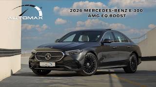 2026 Mercedes-Benz E 300 AMG EQ Boost 2.0T | 255HP | Graphite Grey | Fast Walkaround 🔥 screenshot 3