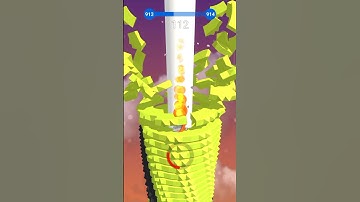 Stack Ball 3d Level 913 || #stackball #shorts