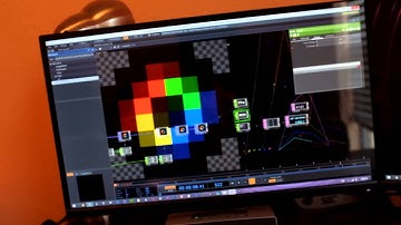 Led matrix + midi + touch osc + touch designer + teensy 3.1(arduino) realtime LED video