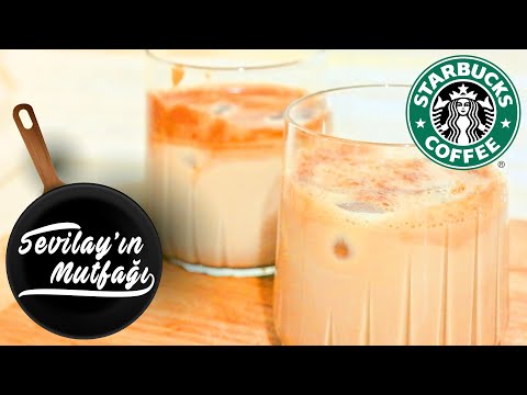 Ice Latte Nasıl Yapılır? | Starbucks Ice Latte Tarifi | Evde ice Latte Yapımı |  ice latte starbucks