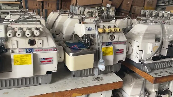 747DD Used Overlock Industrial Direct Drive Serviced by Tomsewing