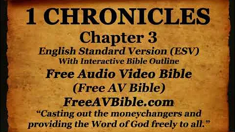 1 Chronicles (ESV) Read Along Bible