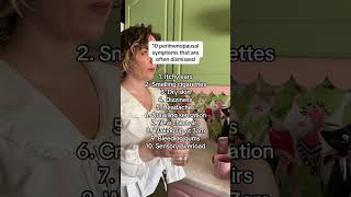 Did you know these are symptoms of menopause? #menopause #perimenopause #bodycare #womenshealth