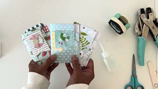 Simple Mini Folder | Single Sided Paper | TUTORIAL