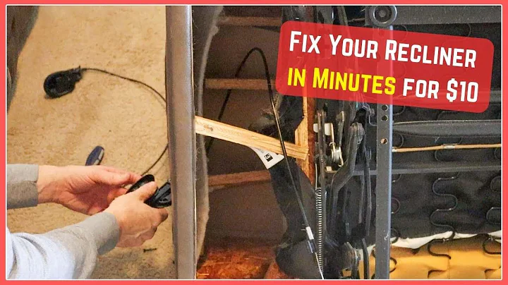 Broken Recliner?  Easily Fix in Minutes with This $10 Pull Handle with Cable from Amazon
