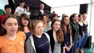 Teen Week Choir sings 'Your Love Never Fails' (summer 2012)