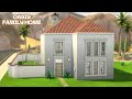 Oasis family home | The Sims 4 speed build NO CC 🌵