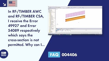 FAQ 004406 | In RF-/TIMBER AWC and RF-/TIMBER CSA, I receive the Error 49927 and Error 54089 resp...
