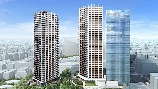東京・目黒駅前に１７年、緑豊かな街誕生＝大規模再開発事業の起工式開催